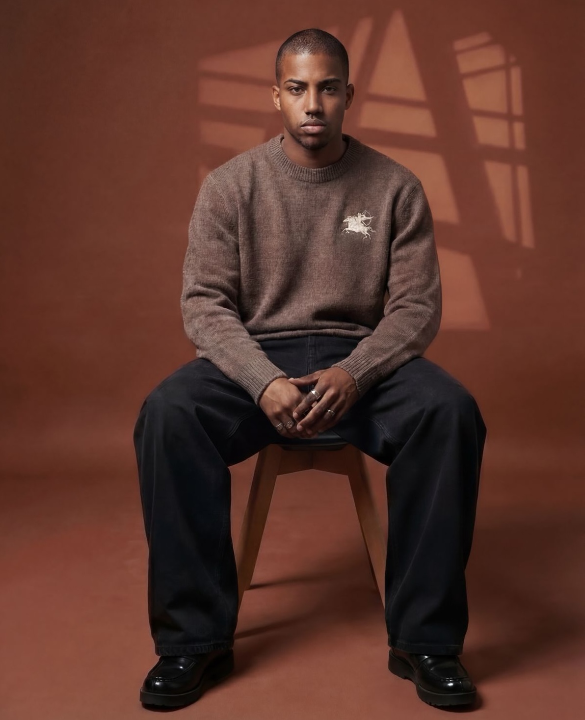 VAQAR first-drop knitwear portrait